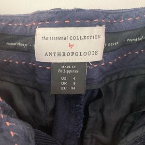 Semi-flare cords by Anthropologie